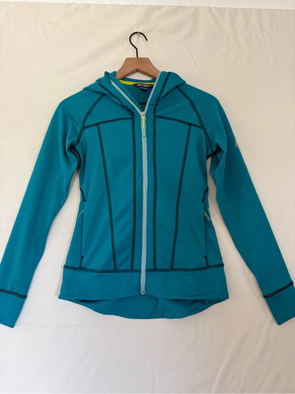 Teal Eddie Bauer First Ascent hooded jacket XXS